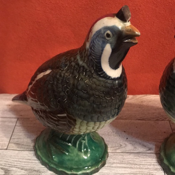 Vintage Pheasant figurine pair - Picture 2 of 7